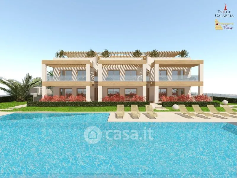 Piscine - Modern Apartment with Sea View in Parghelia