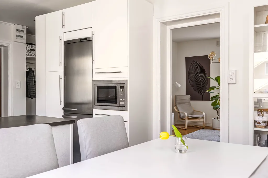 Salle à manger - Apartment with Balcony in Tannefors, Linköping