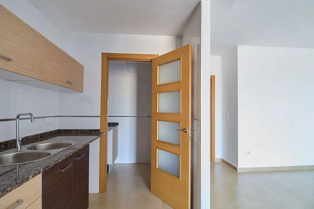 Köök - Modern Flat with Balcony in Albal