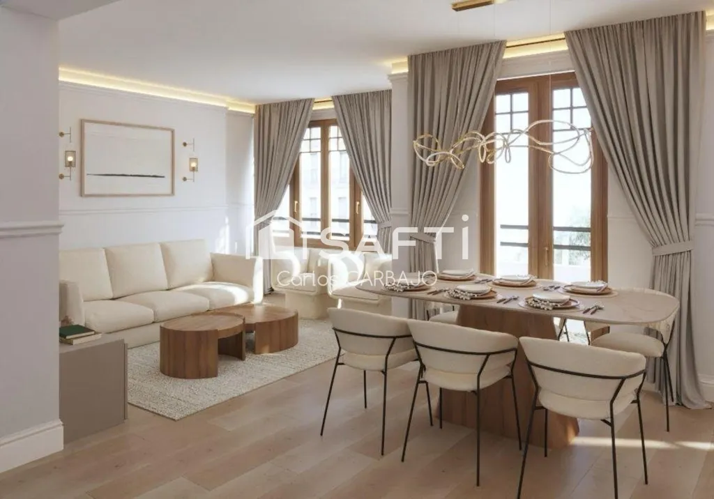 Sala da pranzo - Luxury Flat with High Luminosity in León