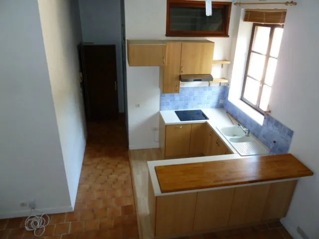 Cuisine - Appartement de Caractère avec Mezzanine à Triel-sur-Seine