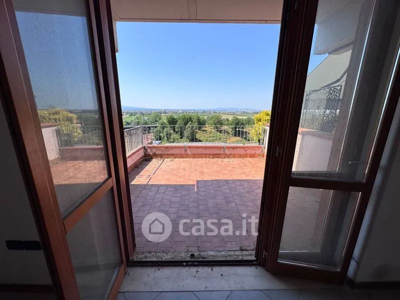 Balcony - Penthouse with Panoramic View in Calcinaia