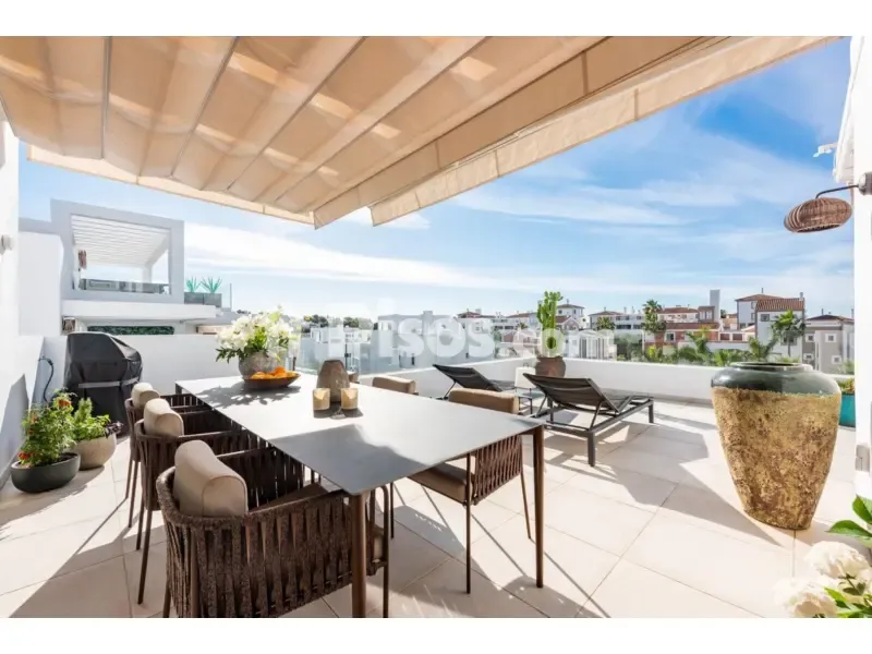 Terrasse - Luxury Duplex with Sea Views in Estepona