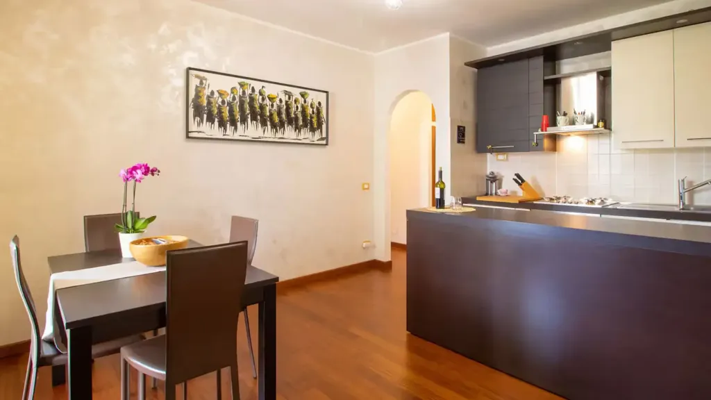 Köök - Ground Floor Villa Apartment with Garden in Ardea