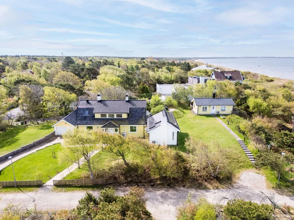 Vue aérienne - Seafront Villa with Guesthouse in Ängelholm