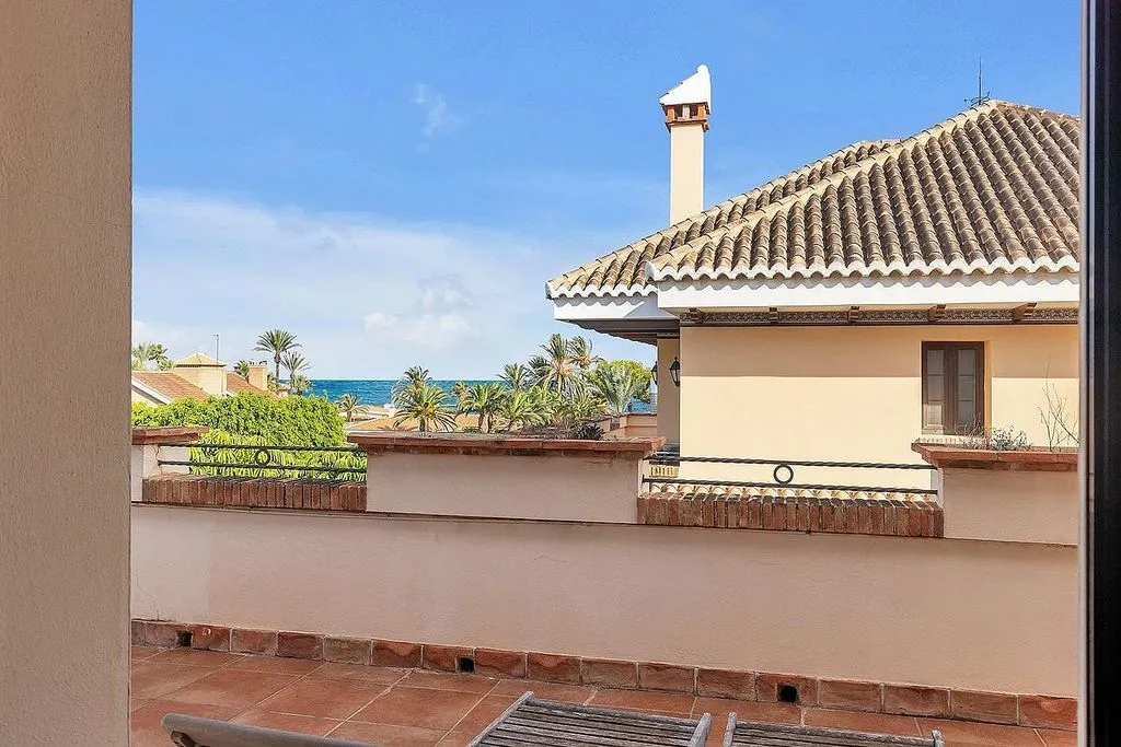 Balcon - Villa with Sea View in La Veleta