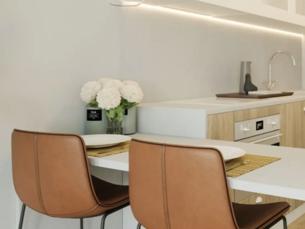 Köök - Luxury Apartment with Balconies in Central Lisbon