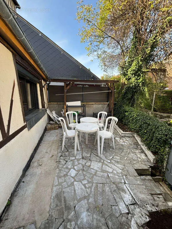 Terrasse - Maison Charmante avec Terrasse à Rouen