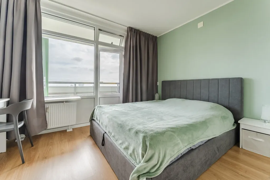 Chambres - Bright Two-Bedroom Flat with Panoramic View in Haarlem