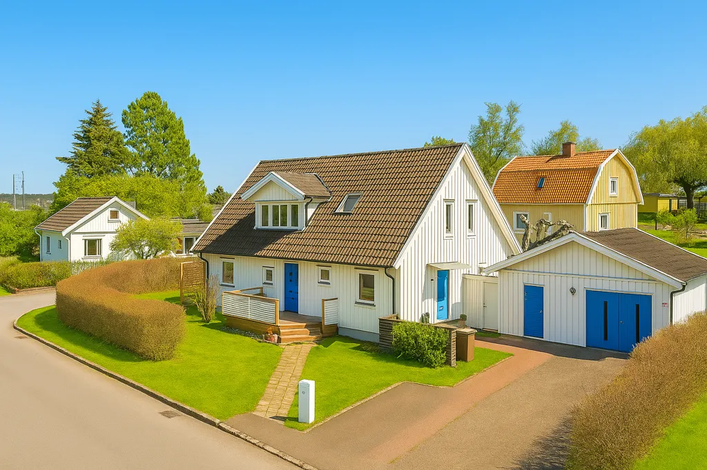 Vue aérienne - Family Villa with Pool in Eskilstuna