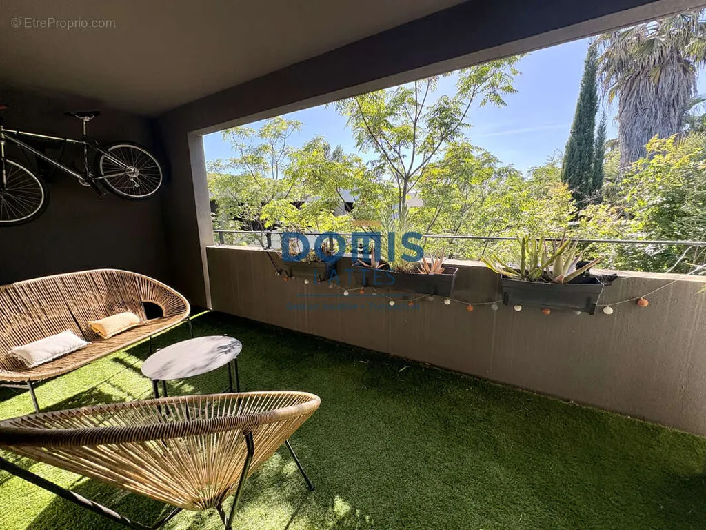 Terrass - T2 Apartment with West Terrace in Lattes