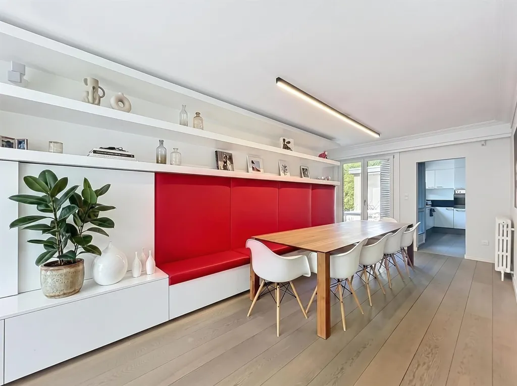 Sala da pranzo - Mixed-Use Building with Retail Space in Vrasene