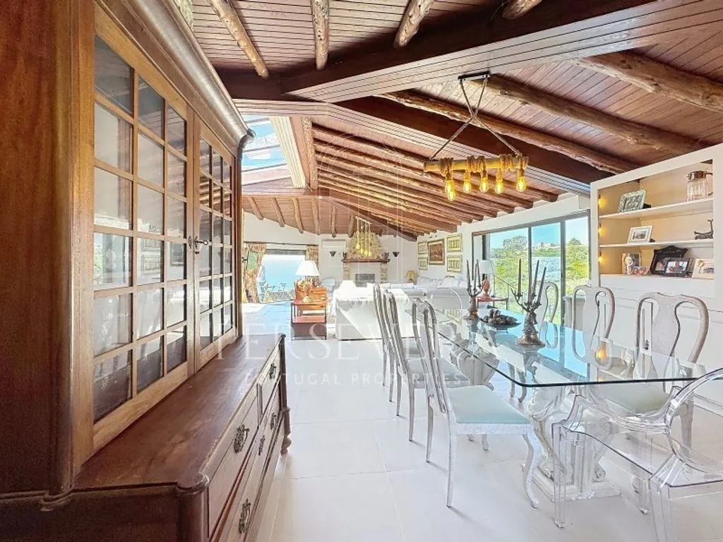 Söögituba - Villa with Ocean Views in Biscaia, Cascais