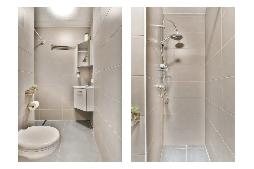 Salles de bain - Maisonette with South-Facing Terrace in Amsterdam