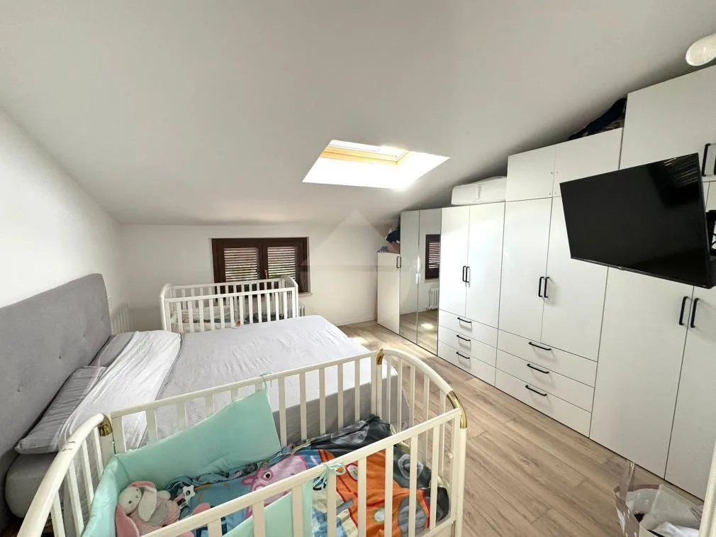 Bedrooms - Semi-detached Villa with Garden in Perugia