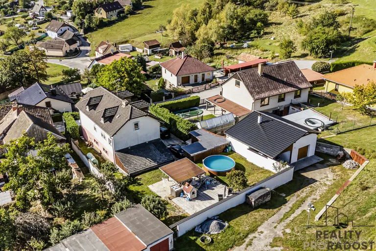 Reconstructed House with Mountain View in Větřní