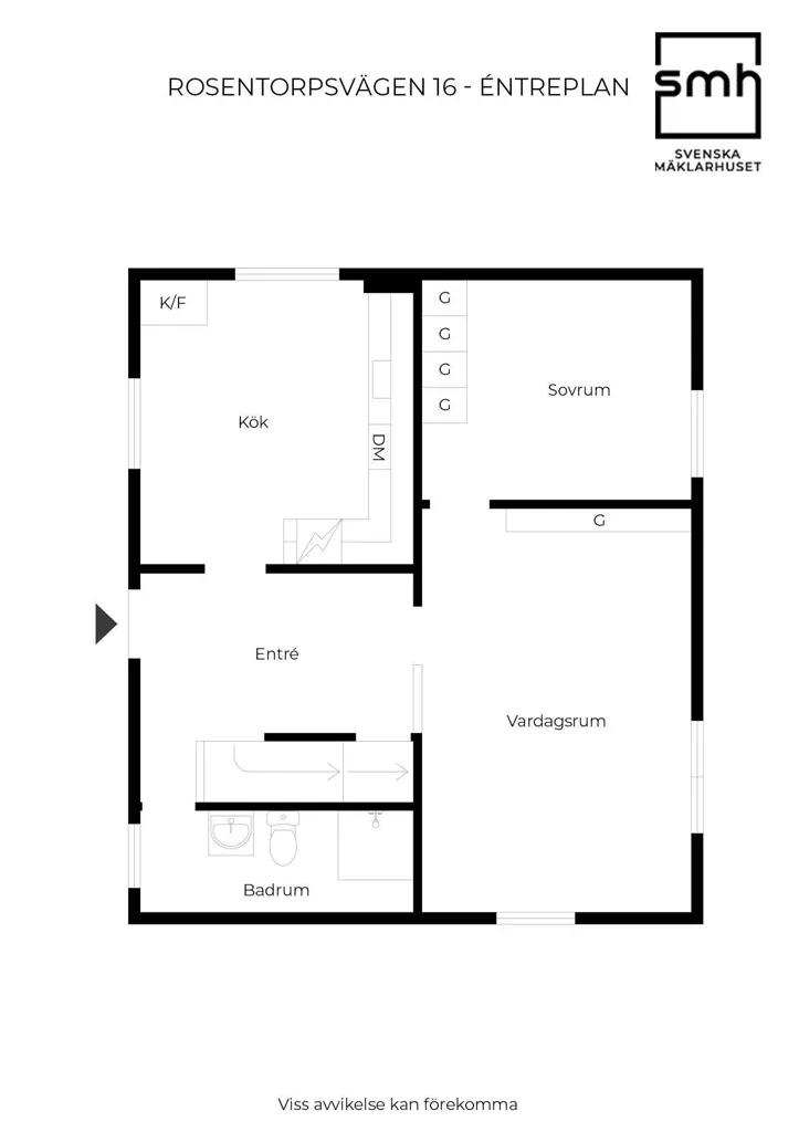 Plan - Detached House with Garden in Hyllinge