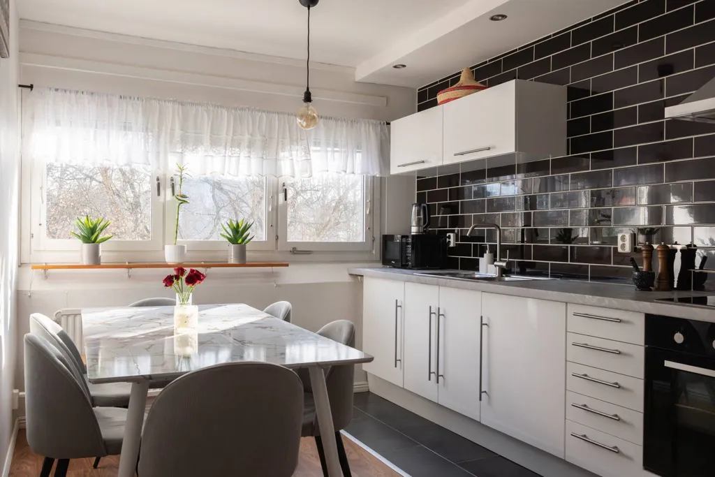 Cuisine - Apartment with Balcony in Stockholm