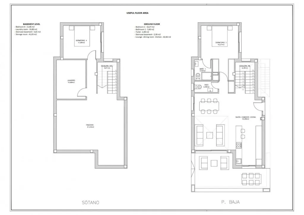 Plan - New Build Villa with Pool in Torrevieja