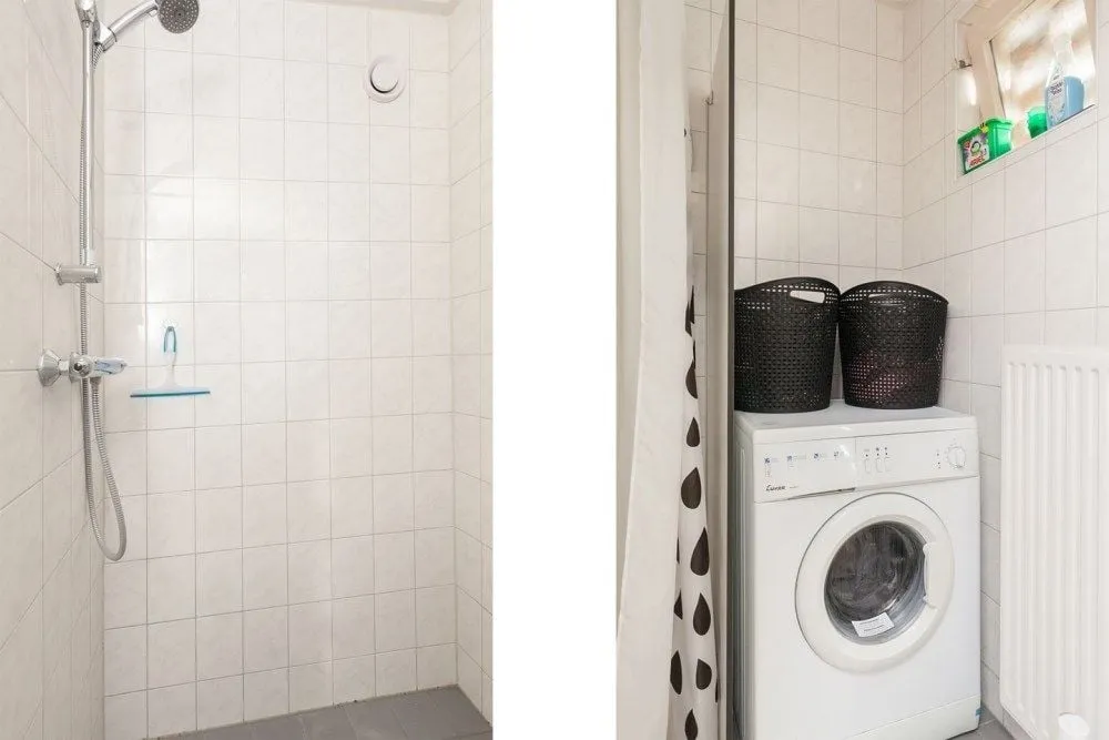 Pesuköök - Apartment with Garden Access in Amsterdam