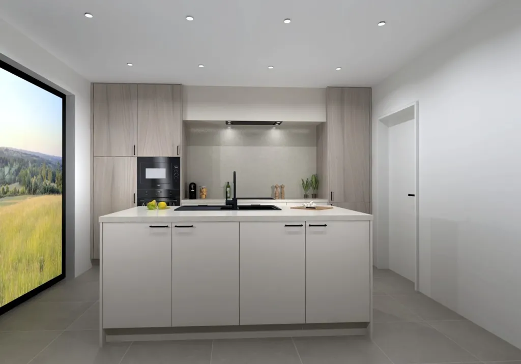 New Build Semi-Open House with Solar Panels in Langemark-Poelkapelle
