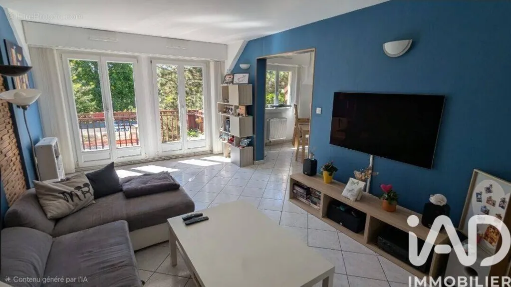 Séjour - Appartement T3 avec Balcon et Parking à Malzéville