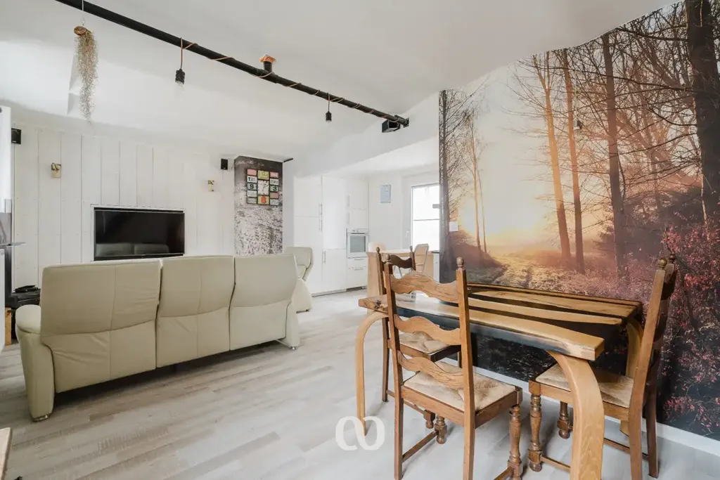 Sala da pranzo - Ready-to-Move Flat with Garage near Centre Oudenaarde