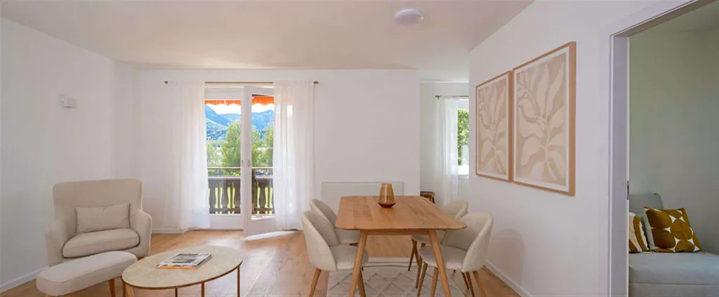 Soggiorno - Apartment with Lake Access in Wolfgangsee