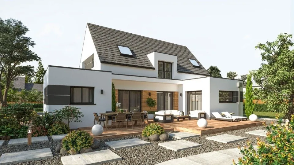 Maison à construire avec jardin à Berric