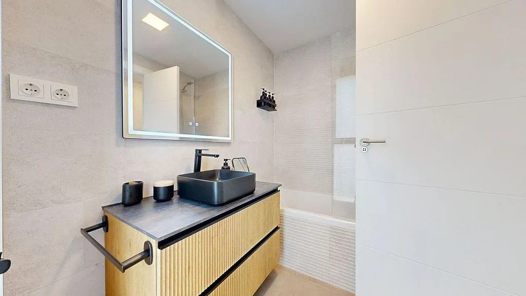 Salles de bain - Apartment with Pool and Terrace in Fuengirola