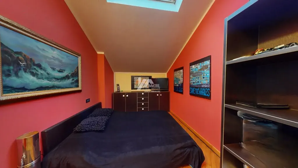 Bedrooms - Mansard Apartment with Terrace in Brescia Centre