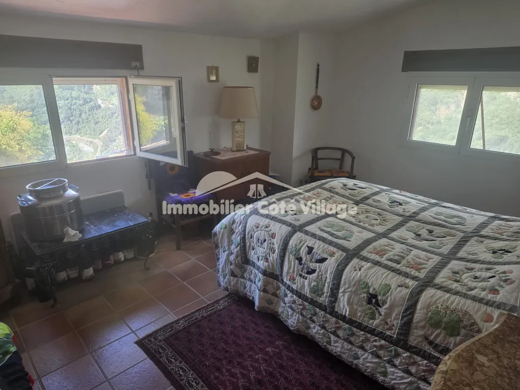 Chambres - Villa avec Vue Montagne à Breil-sur-Roya