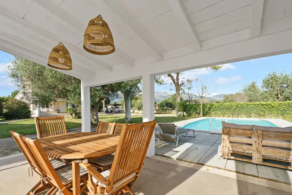 Terrasse - Finca with Tramuntana Mountain Views in Moscari
