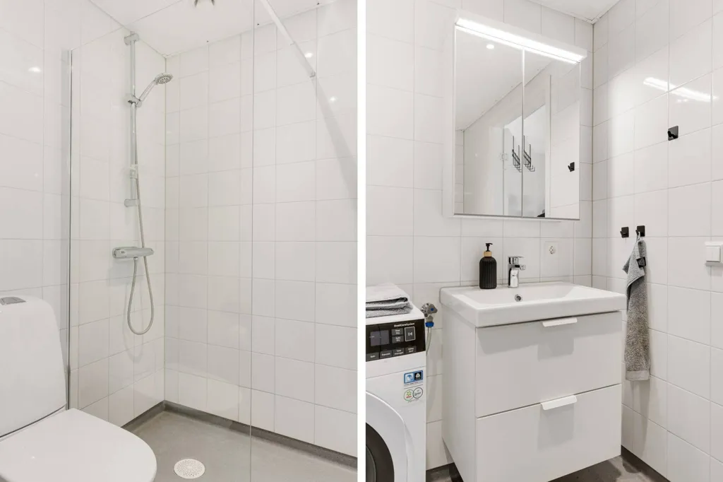 Salles de bain - Modern Flat with High Standard in Hyllie