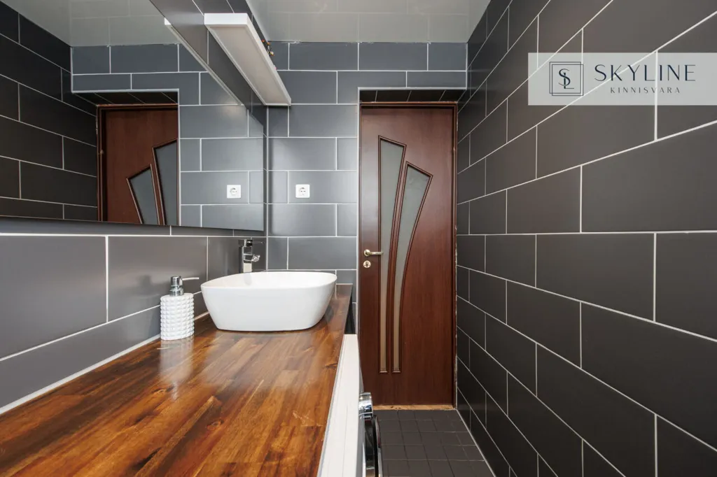Bathrooms - Functional 3-Bedroom Flat with Garden in Kristiine