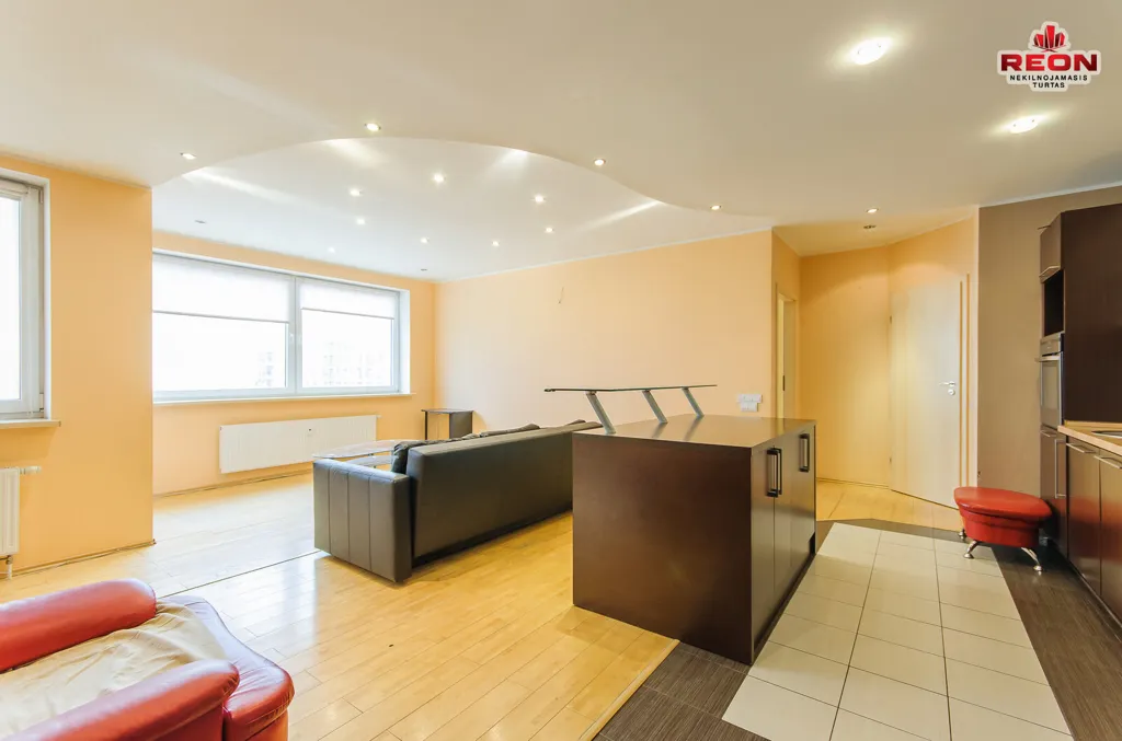 Séjour - Spacious Two-Bedroom Flat with Balcony in Vilnius