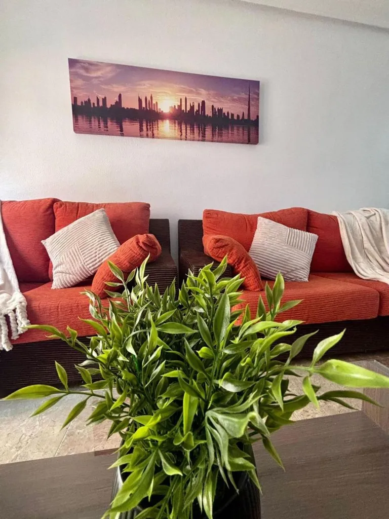 Living Room - 2-Bedroom Apartment with Terrace in Cabo Roig