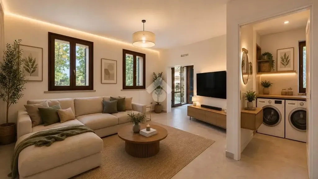Séjour - Rustic Villa with Suggested Loft in Pieve Modolena