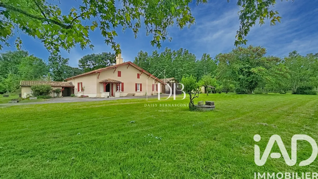 Jardin - Maison de Campagne à Rénover avec Terrain à Bazas