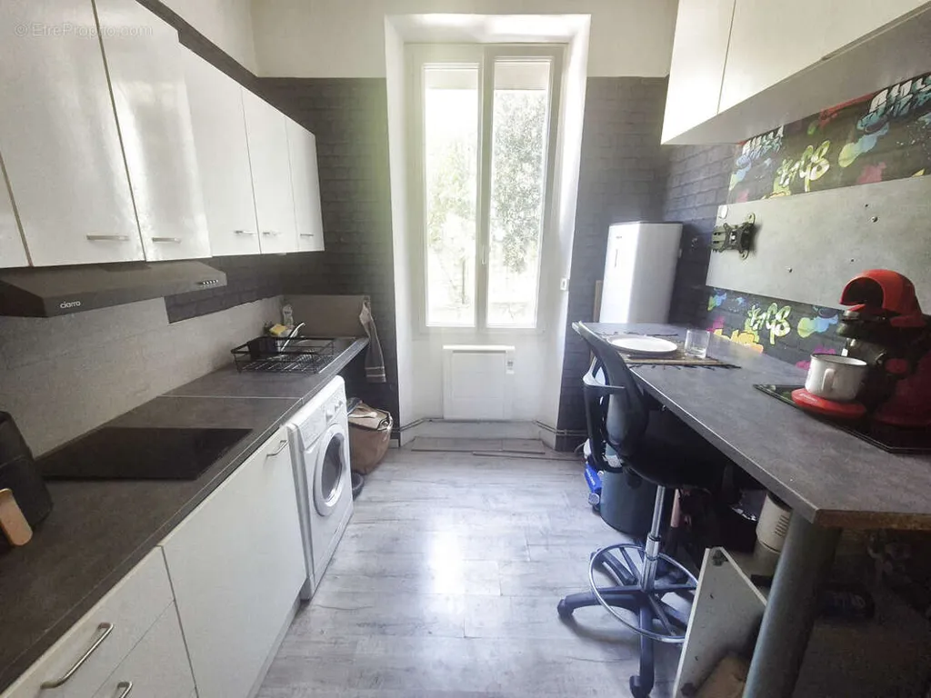 Köök - Duplex Apartment with Garage in Toulon