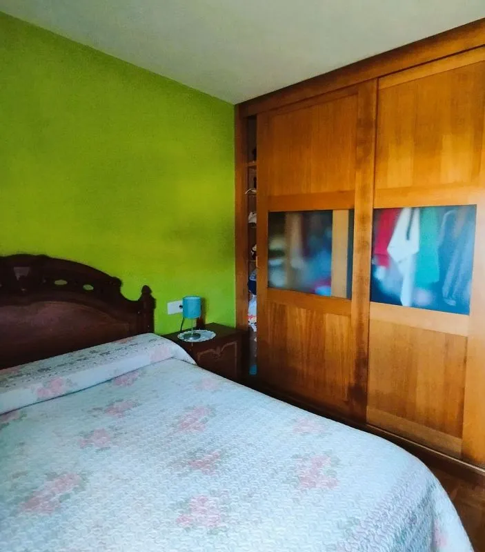 Chambres - 1-Bed Flat with Garage in Avilés