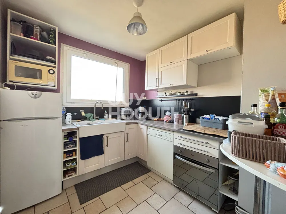 Köök - 4-Piece Apartment with Parking in Tours