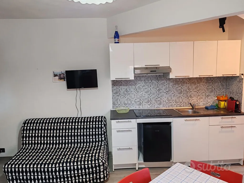 Cuisine - Rustic Apartment with Ski Box in Artesina