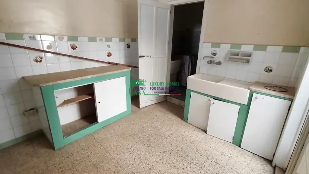 Köök - Apartment with Balcony in Ragusa