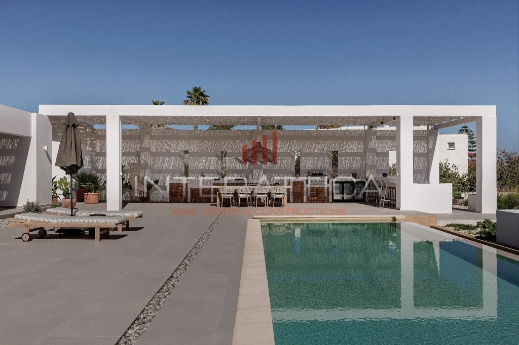 Bassein - Contemporary Villa with Sea View in Paros