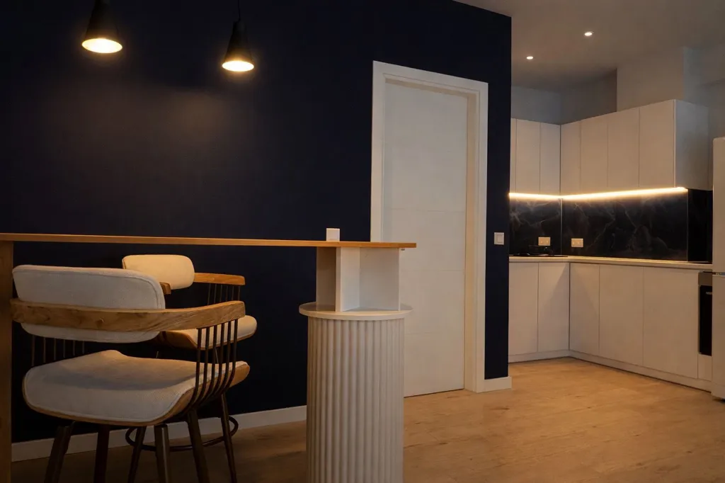 Cuisine - Golden Visa Flat with Sea View in Piraeus