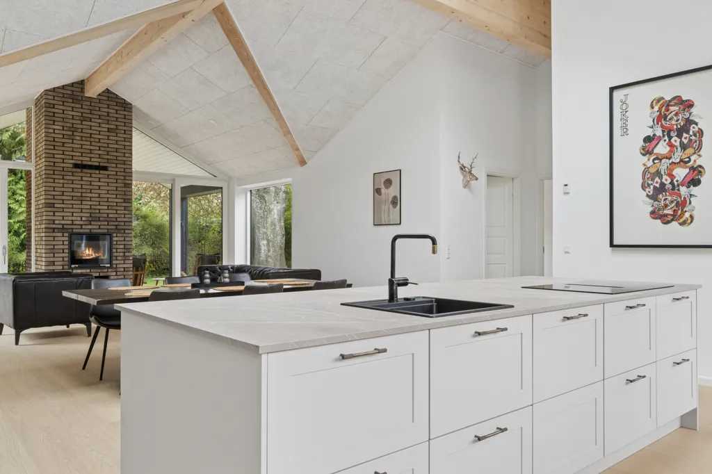 Cuisine - New Summerhouse with Large Windows in Asserbo