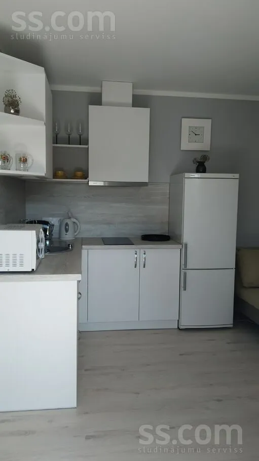 Köök - 2-Bedroom Cottage with Sea View in Lapmežciems