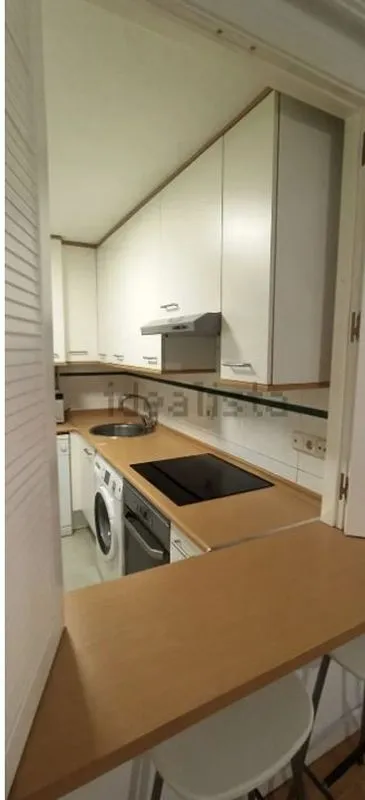 Cuisine - 1-Bed Apartment with Pool in Madrid