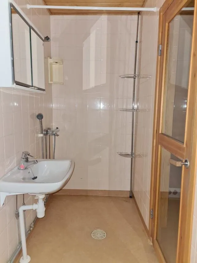 Badezimmer - One-Bedroom Flat with Balcony in Nisula, Jyväskylä